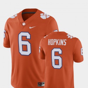 Alumni Football Game Orange DeAndre Hopkins Clemson Jersey For Men #6 Player 661890-411