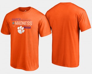 Basketball Tournament Clemson T-Shirt Men Orange 2018 March Madness Bound Airball 495081-111