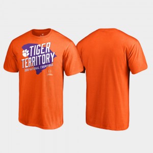 2018 National Champions Orange Men Nickel College Football Playoff Clemson T-Shirt 377397-648